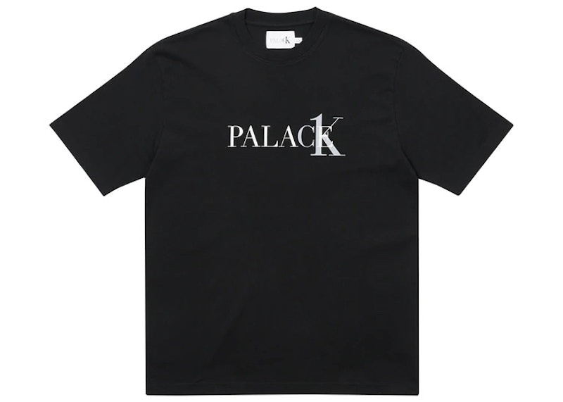 特価お得CK1 Palace Tシャツ 黒 L Tシャツ/カットソー(半袖/袖なし)