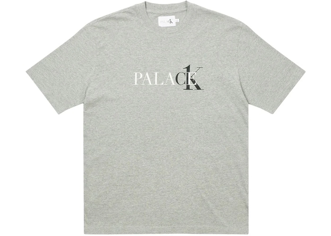 Palace CK1 T-shirt Light Grey Heather Men's - SS22 - US