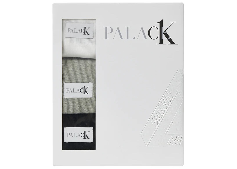 Palace CK1 Tank Top (3 Pack) White/Light Grey Heather Men's - SS22