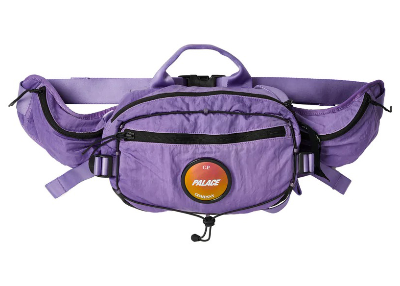 Palace C.P. Company Bun Bag (D-Ring Version) Purple