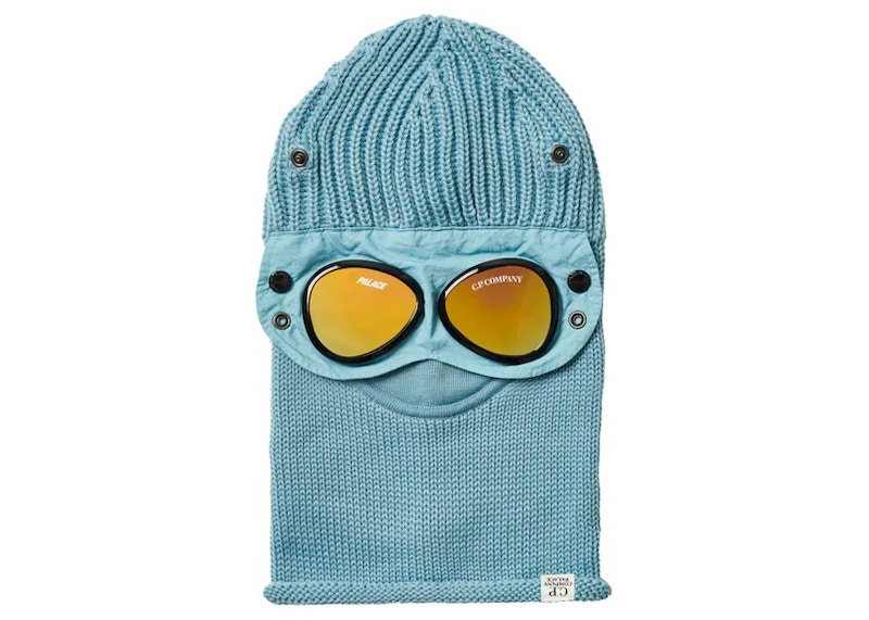 Palace C.P. Company Goggle Balaclava Blue