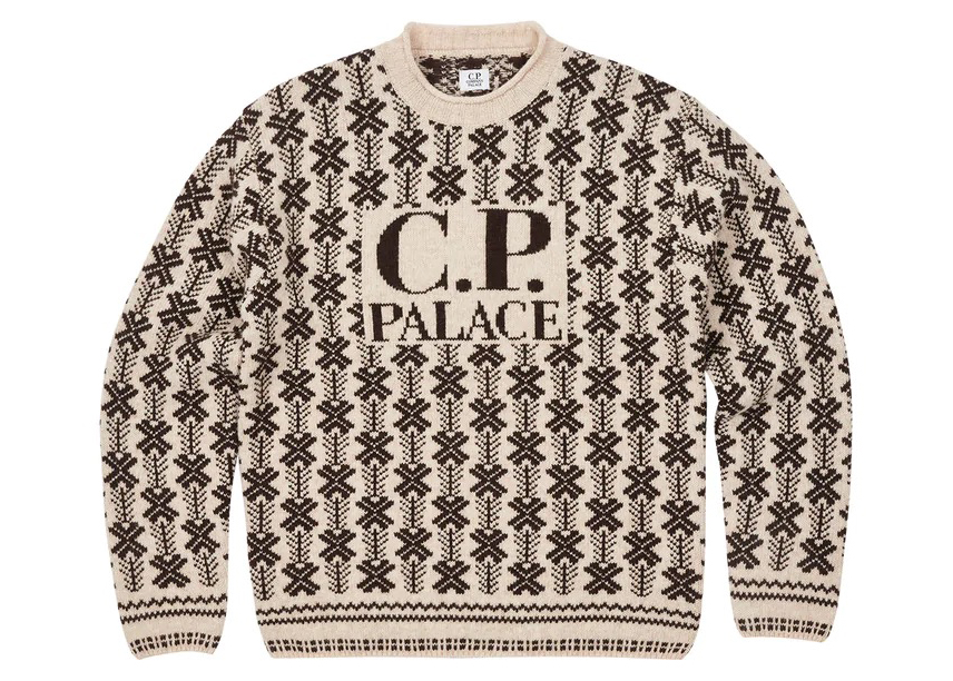 店舗購入L palace c.p. company funnel neck knit