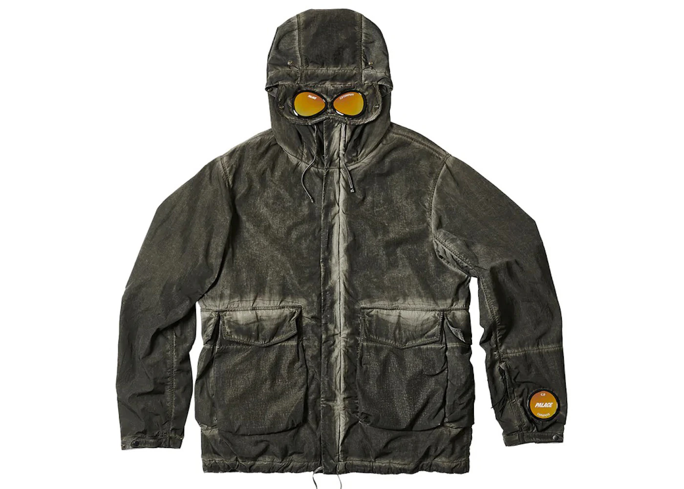 Palace Company Shell Goggle Jacket Black Men's FW22 US