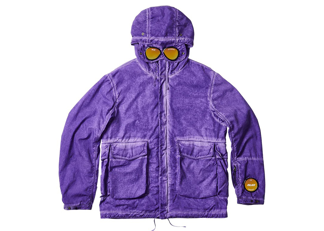 Palace C.P. Company Shell Goggle Jacket Purple - FW22 - US