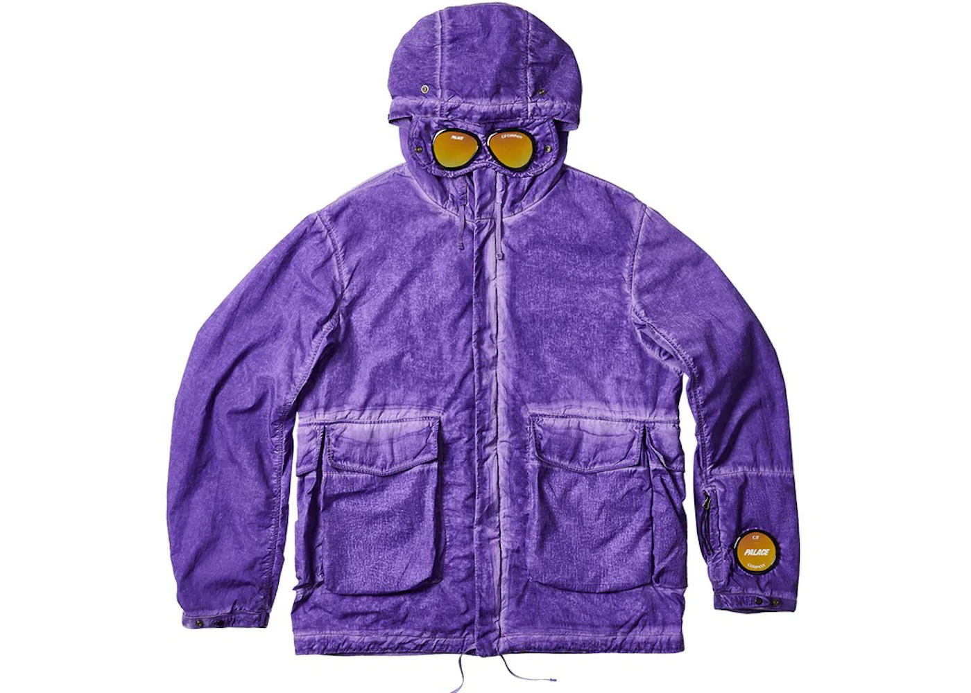 Palace Company Shell Goggle Jacket Purple Men's FW22 US