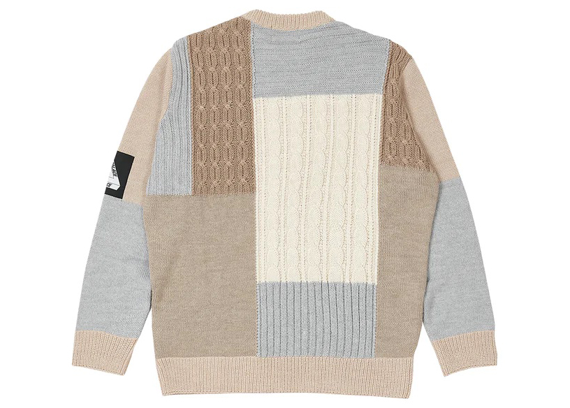 Palace Cable Patchwork Knit Multi Men's - FW22 - US