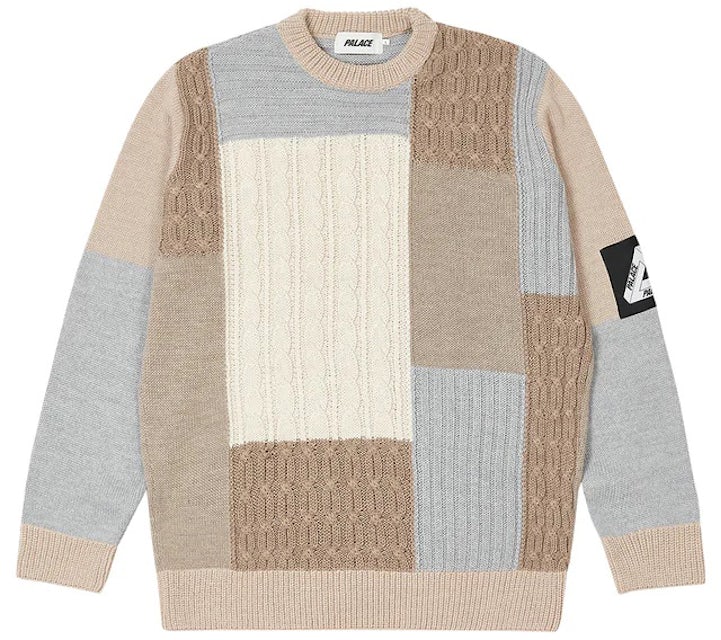 Men's Multicolor Monogram Knit Zip Sweater