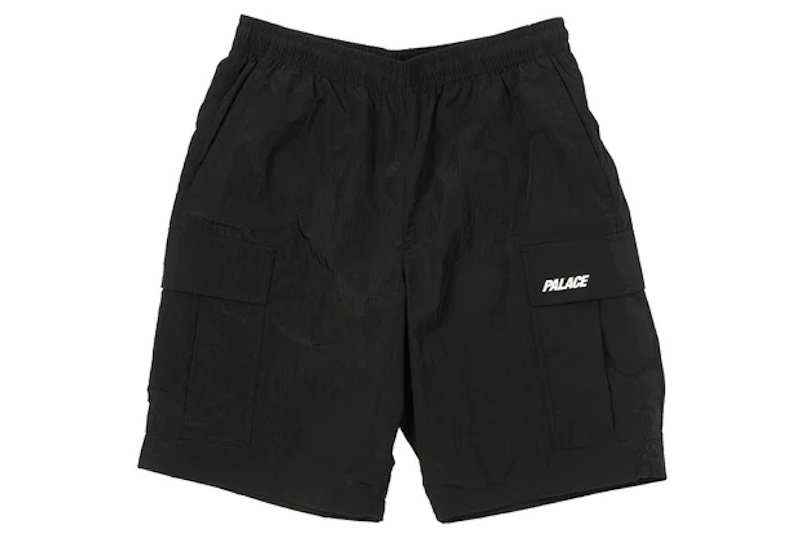 Pre-owned Palace Cargo Shell Shorts Black