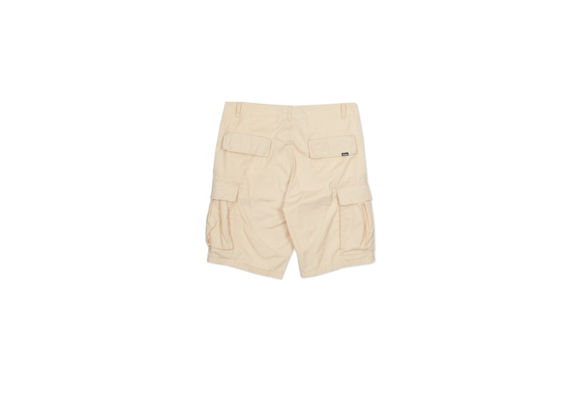 Mens cream shop cargo shorts