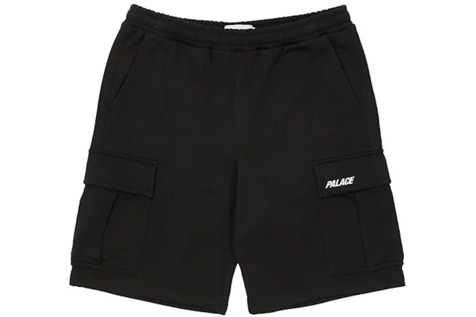 Palace Cargo Sweat Shorts Black Men's - FW22 - US