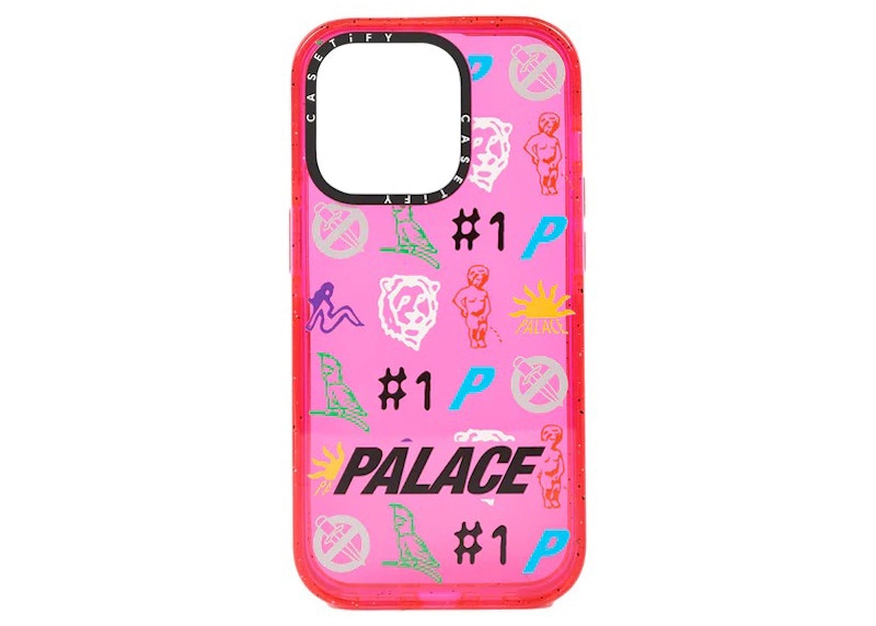 Palace Casetify Impact Phone Case Bubble Gum - FW22 - US