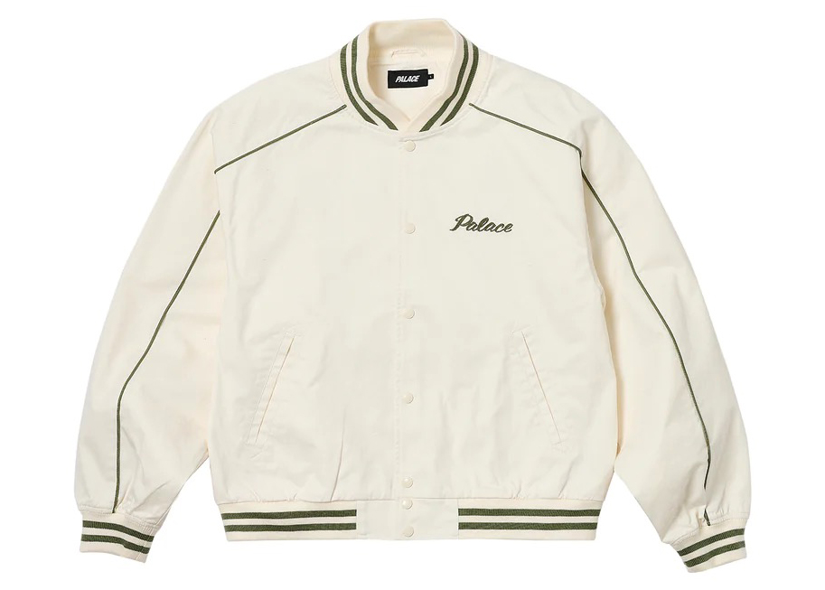Palace Catch It Bomber Jacket Cement