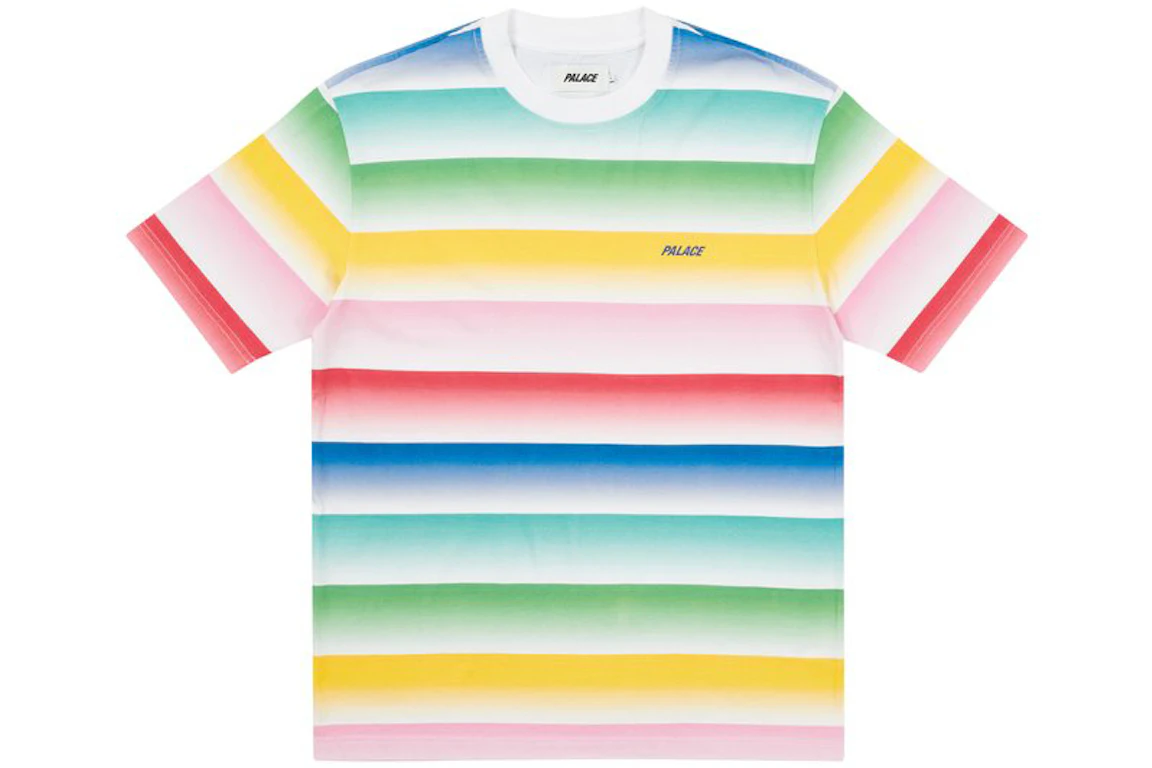 Palace Catch The Fade T-shirt Pink/Green