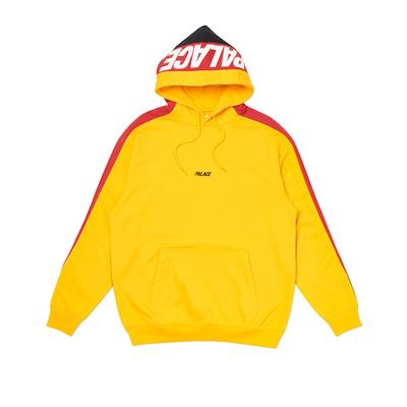 Palace Catch Up Hood Yellow/Red