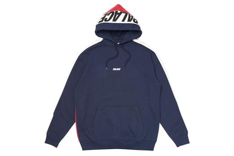 Palace Catch Up Hoodie Navy White Men s FW19 GB