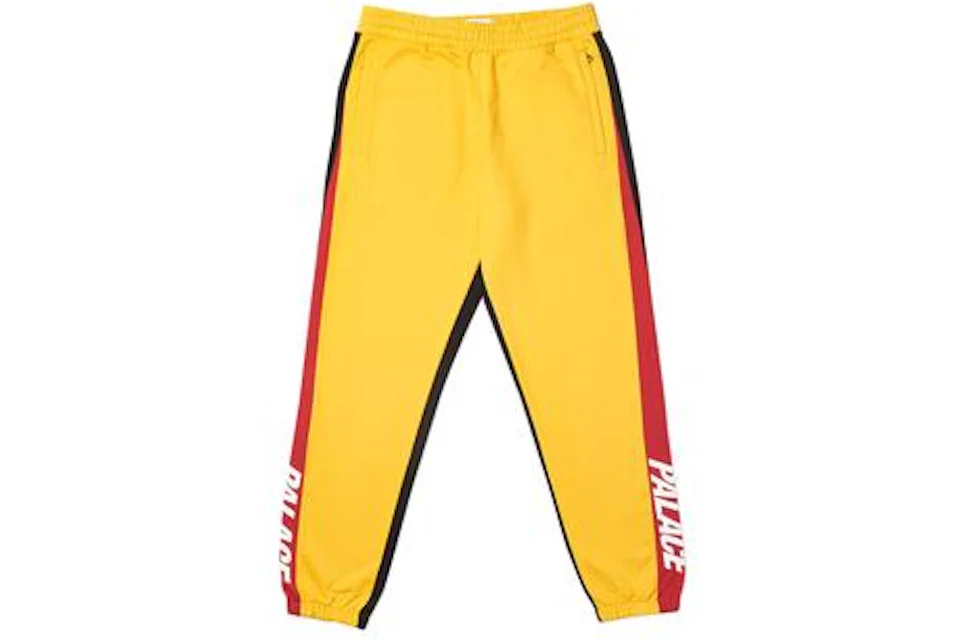 Palace Catch Up Joggers Yellow/Red