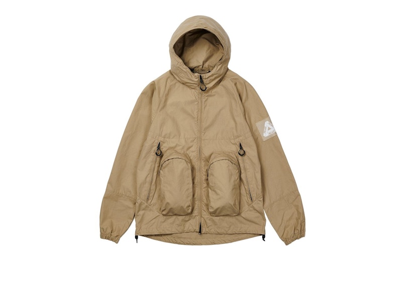 Palace Cell Net Jacket Beige Men's - FW20 - GB