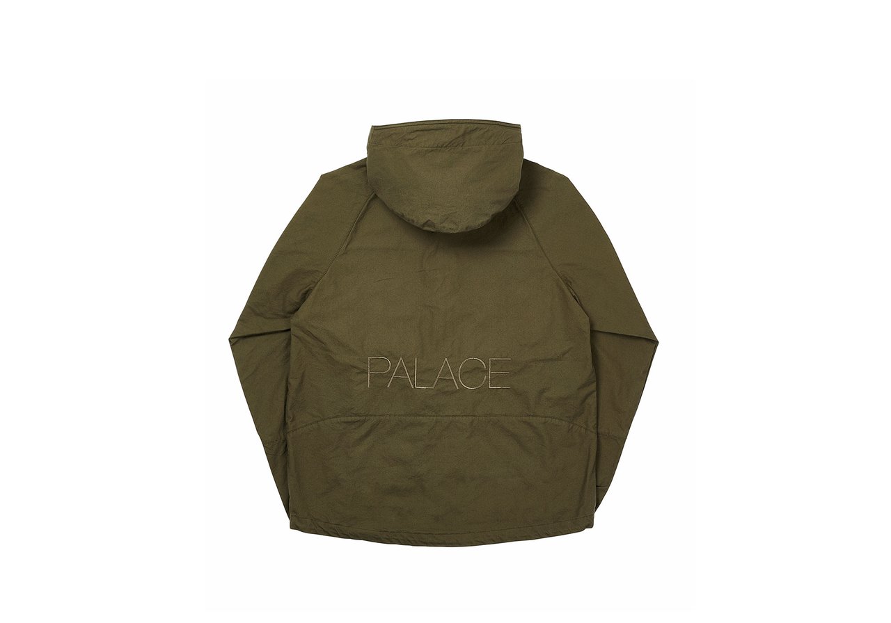 Palace Cell Net Jacket Olive