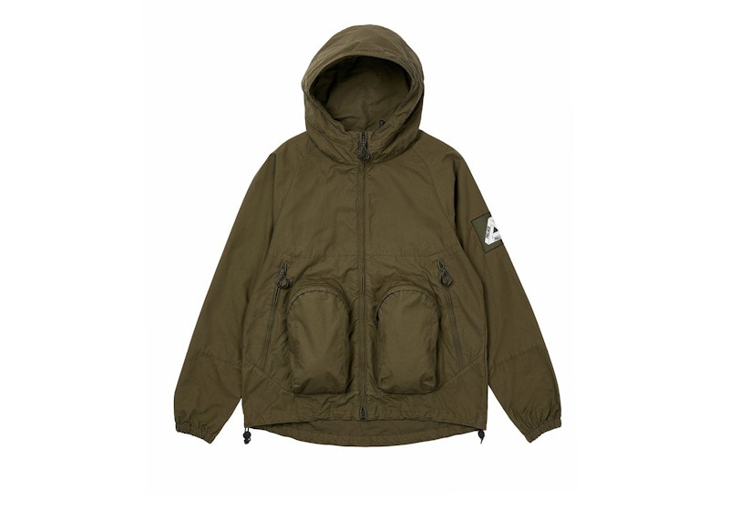 Palace Cell Net Jacket Olive - FW20 Men's - US