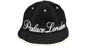 Palace Chain Stitch Bell Bucket Hat Black