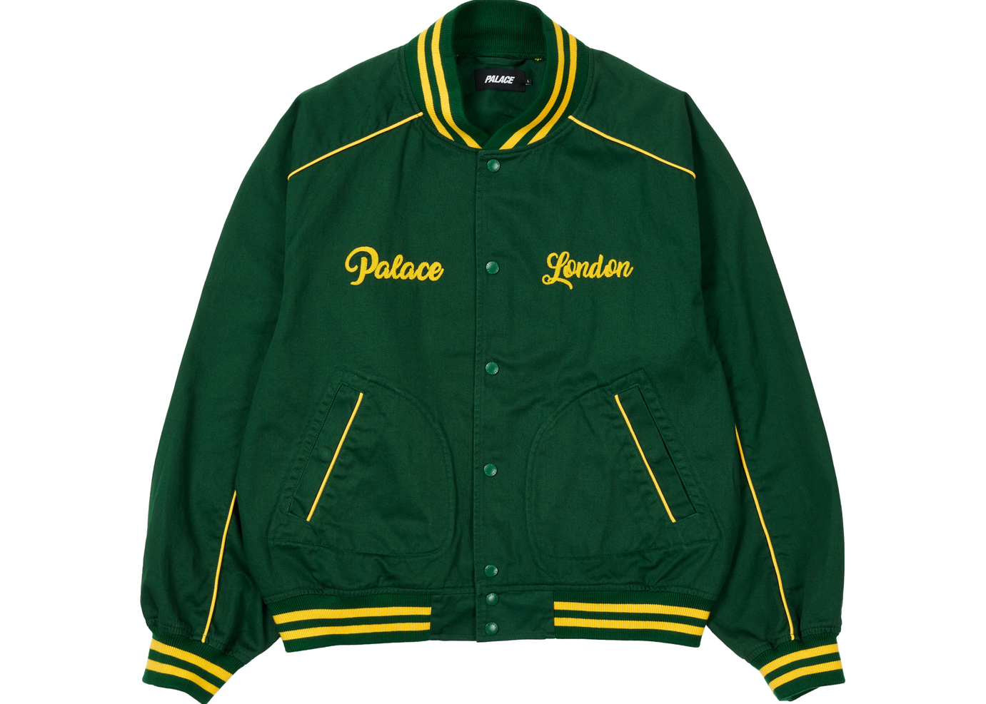 Palace Chain Stitch Bomber Jacket Green メンズ - SS21 - JP