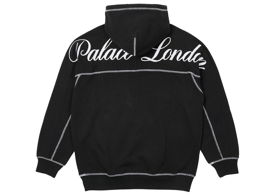 Palace Chain Stitch Hood Black Men's - SS22 - US