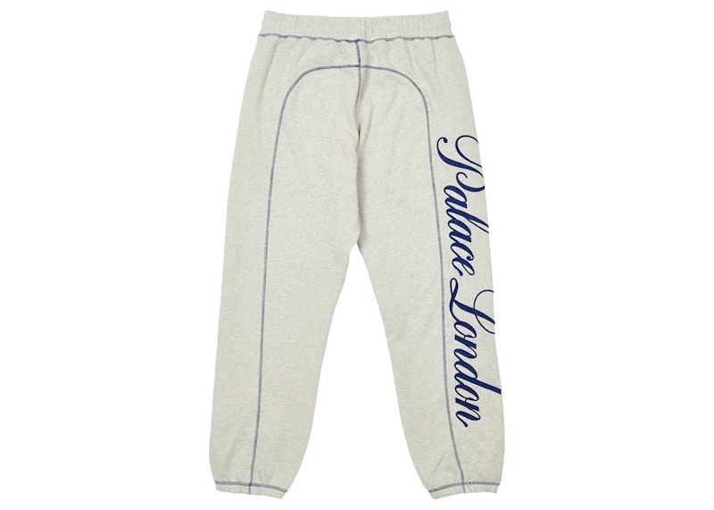 Palace Chain Stitch Joggers Slate Blue Men's - SS22 - GB