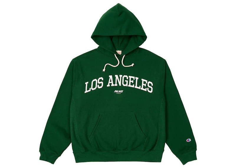 Palace Champion Los Angeles Shop Hood Green Men's - FW23 - US