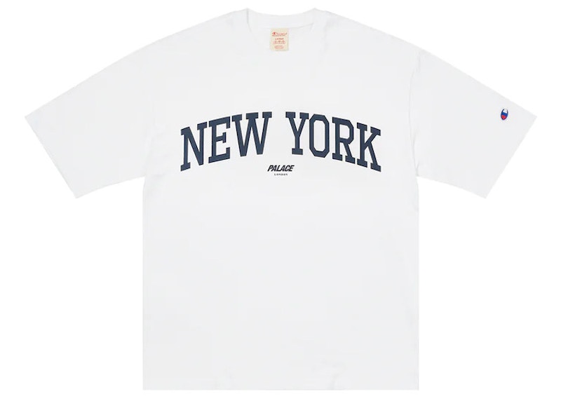 Palace Champion New York Shop Hood Navy Men's - FW23 - US