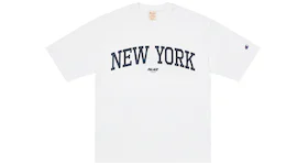 Palace Champion New York Shop T-shirt White