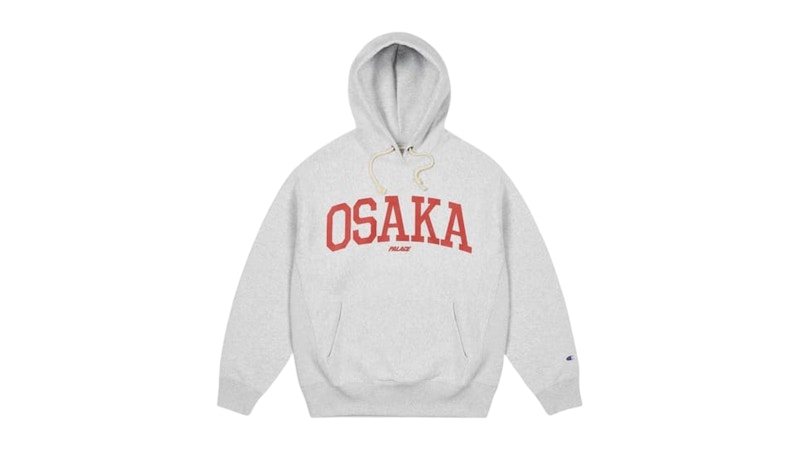 福袋 オンライン Shop Exclusive Osaka Champion Palace Hoodie Men's Marl Grey トップス