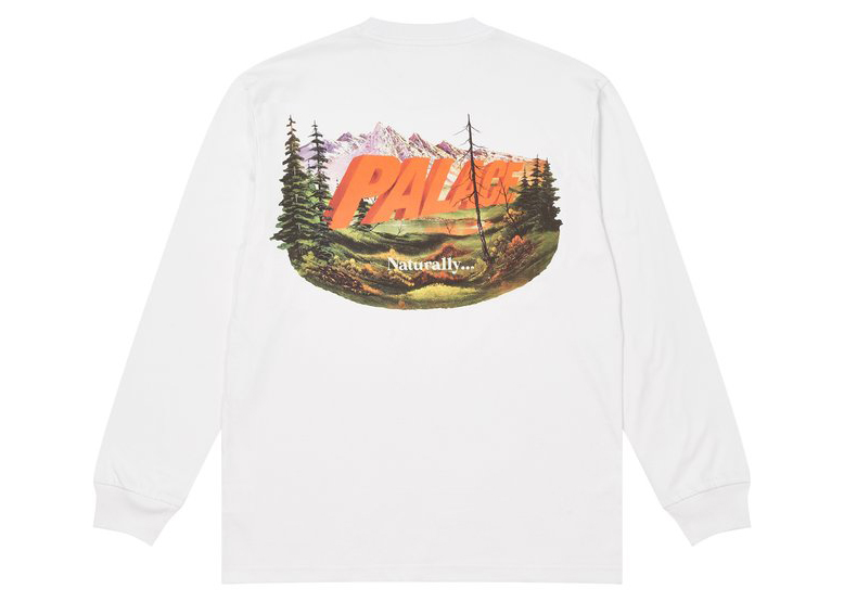 Palace Chapping Longsleeve White Men's - FW21 - GB