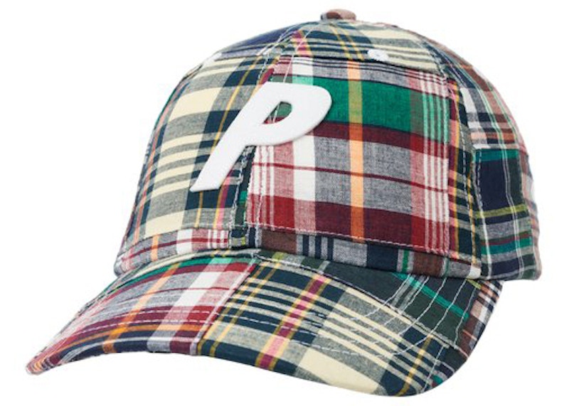 Palace Check P 6-Panel Navy Madras