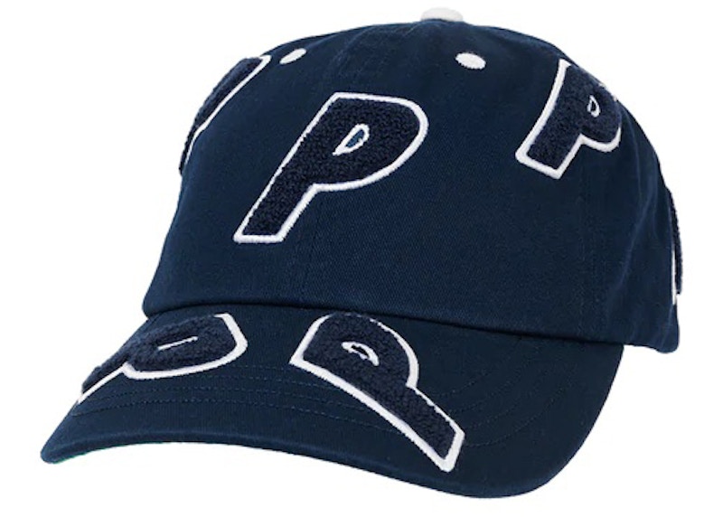 Palace Chenille Multi P 6-Panel Navy