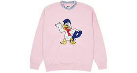 Palace Chilly Duck Out Drop Shoulder Crew Pink