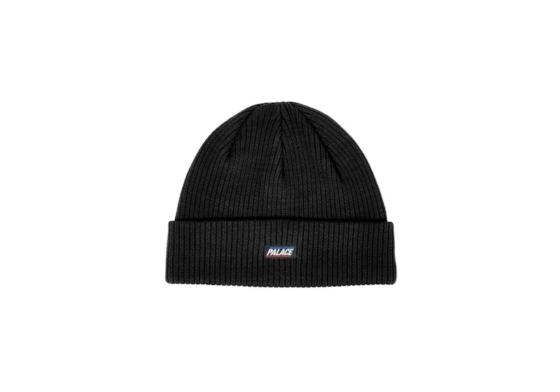 Palace Chunk Rib Beanie Black
