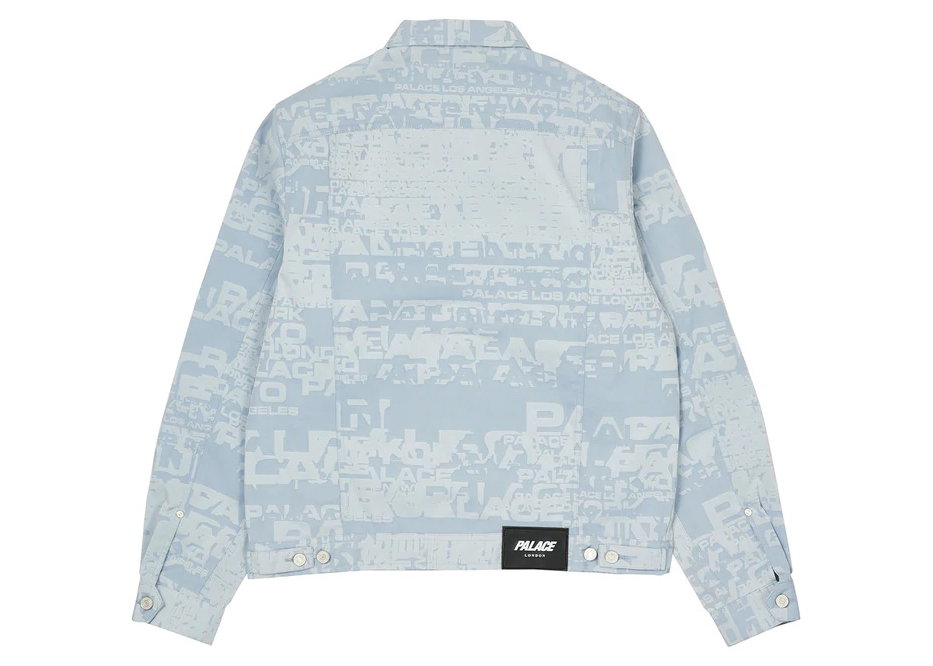 Palace Cities Jacquard Jacket Blue 男装- SS22 - CN