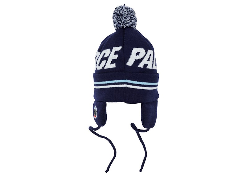 Palace City Earflap Beanie Navy - FW21 - US