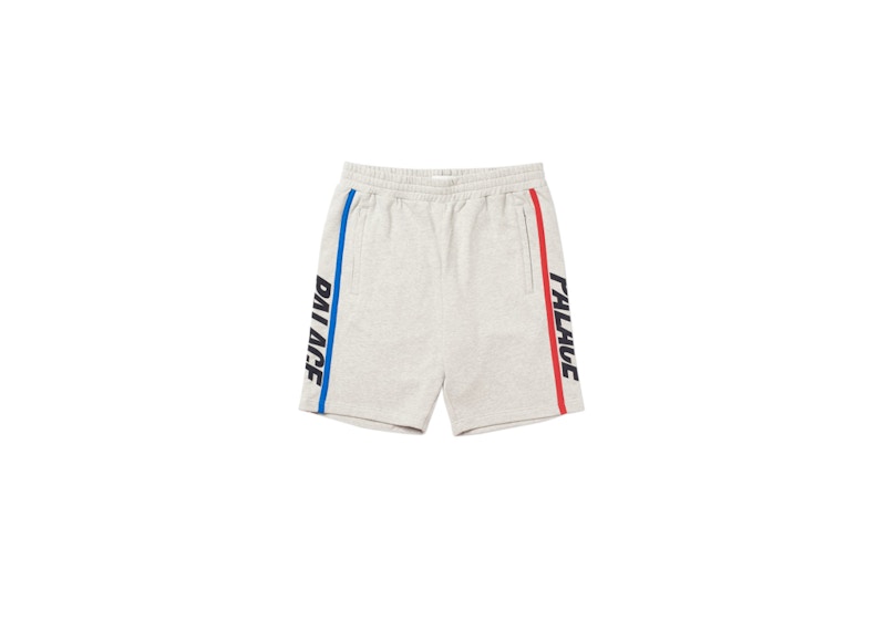 Pre-owned Palace Men's Classic Fix Shorts In Grey Marl In Gray