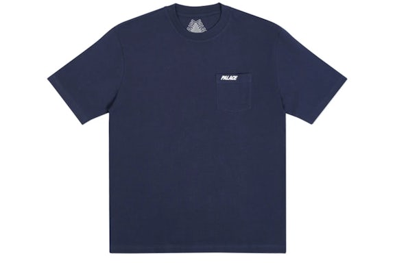 Palace T-Shirt Classic Pocket Blu navy