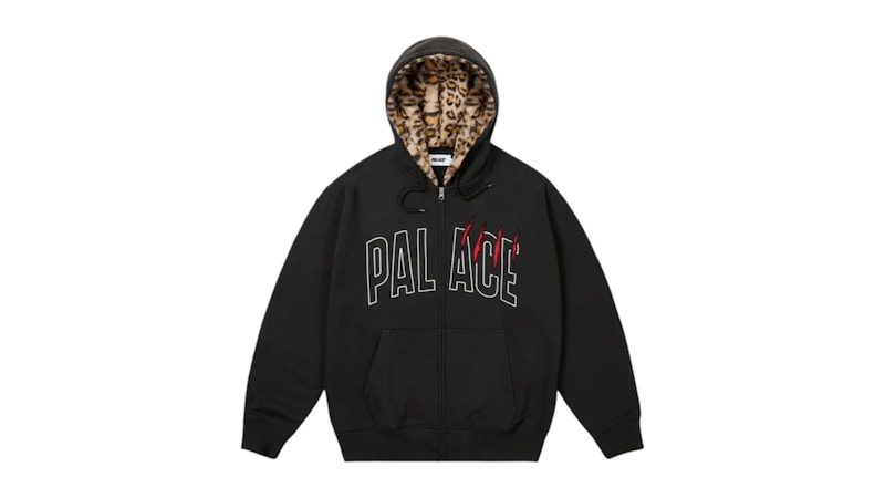 Palace Claw Zip Hood Black Men's - FW25 - US