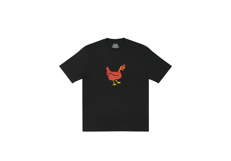 Palace Clucking T-shirt Black Men's - SS22 - US