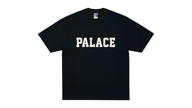 L PALACE COLLEGE T-SHIRT BLACK パレス Tシャツ Palace-College-T-Shirt-Black.