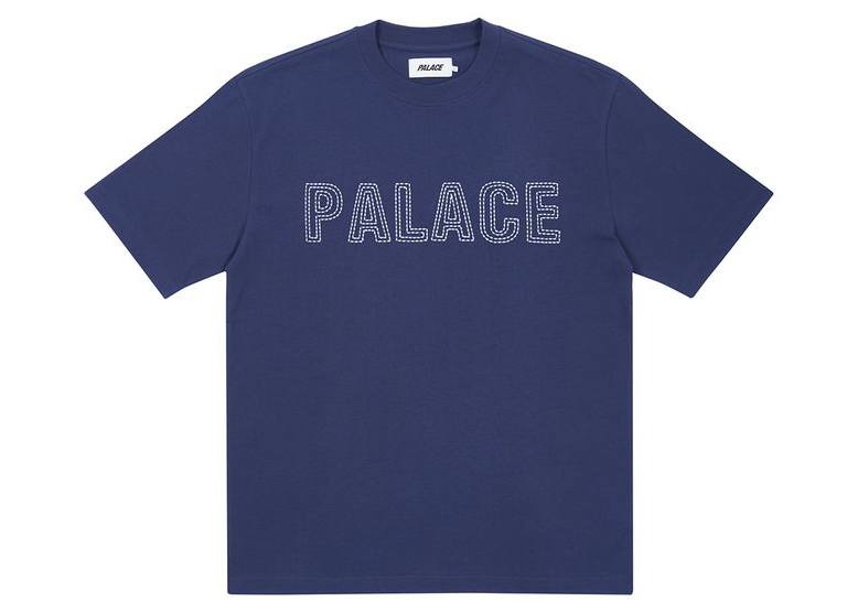 Palace Heavy T-Shirt Navy