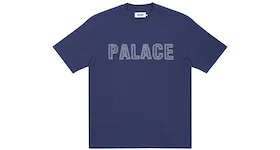 Palace Contrast Stitch T-shirt Navy