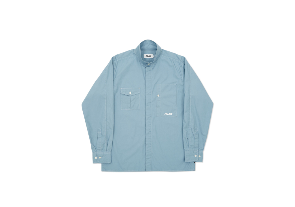 Palace Droppeth Heater Shirt Rust Men's - SS20 - US