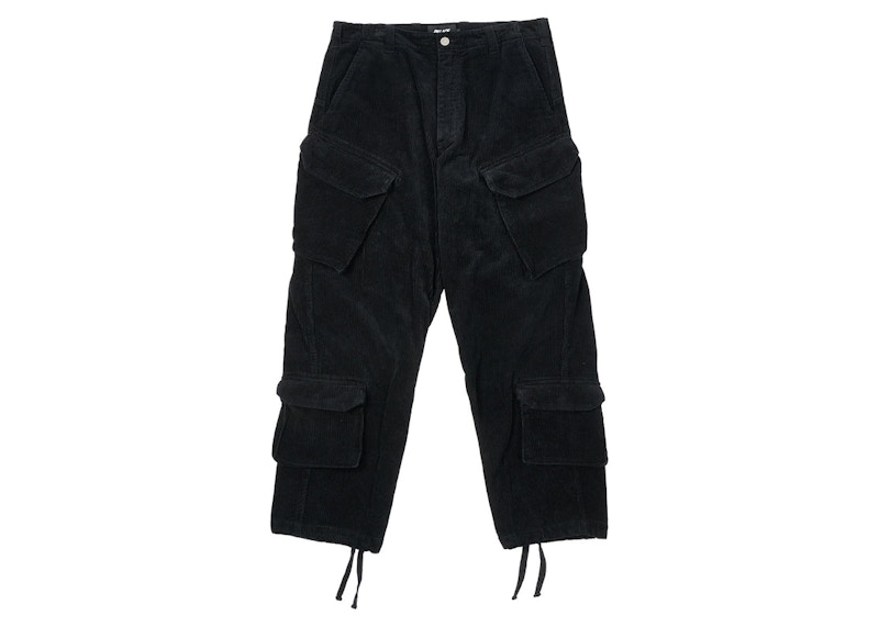 Palace Cord Cargo Pant Black Men's - SS22 - US