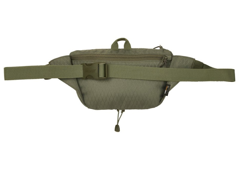 Palace Cordura Double Diamond 2 Way Waist Pack Olive - FW21 - US