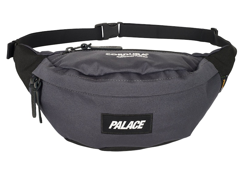 Palace Cordura Duck Canvas Cross Body Bag Carbon Black FW24 GB