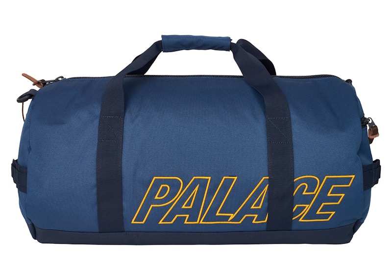 Pre-owned Palace Cordura Duck Canvas Holdall In Blue/navy